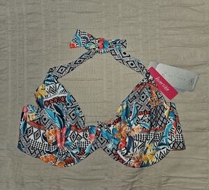 Reversible Bikini Halter Top